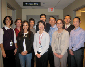 The Vancouver Coastal Health (VCH) Thrombosis Program team